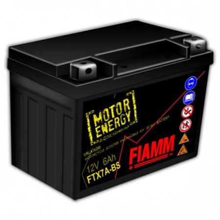 Аккумулятор Fiamm - Moto 7904479  FTX7A-BS (12V/6Ah)                                                                                                                                                                                        