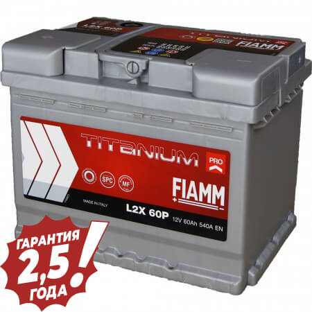 Аккумулятор Fiamm Titan - 60Ah 540A                                                                                                                                                                                                                                                