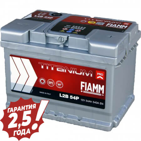 Аккумулятор Fiamm W-Titan - 54Ah 540A