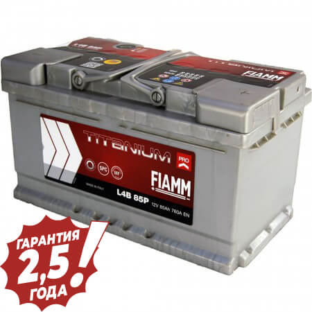 Аккумулятор Fiamm W-Titan - 85Ah 760A
