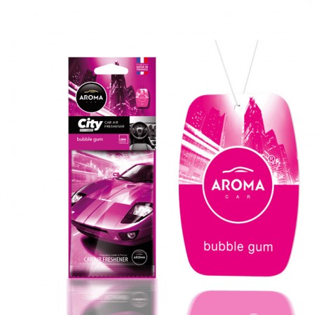 Ароматизатор Aroma car City - Bubble Gum                                                                                                                                                                                        