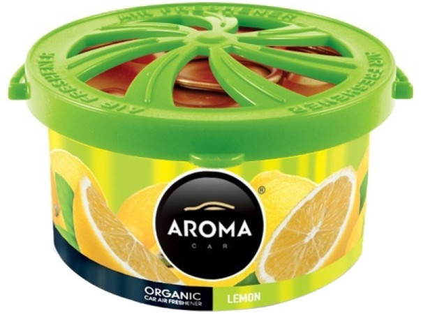 Ароматизатор Aroma Car Organic - Lemon 40g                                                                                                                                                                                        