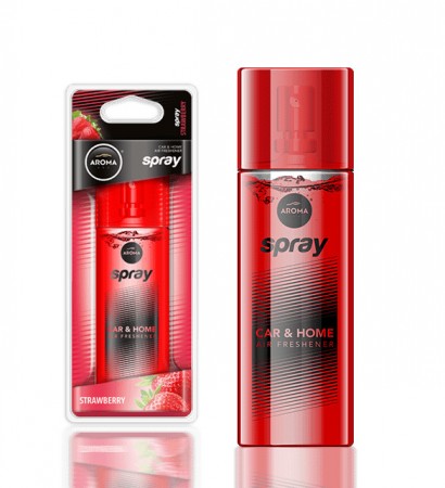 Ароматизатор Aroma Car Pump Spray 50ml - Strawberry                                                                                                                                                                                        