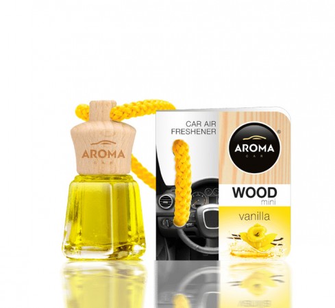 Ароматизатор Aroma car Wood - Vanilla 4ml                                                                                                                                                                                        