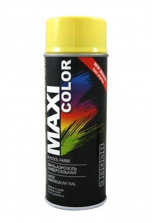 Краска Maxi Color Светло желтая 400ml