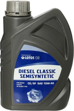 Масло LOTOS 10W40 Diesel Classic Semisyntetic CE/SF 1L                                                                                                                                                                                        